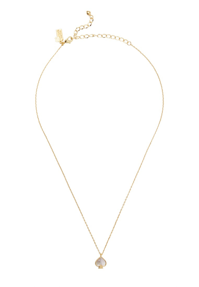 Signature Spade Mini Pendant Cream Multi