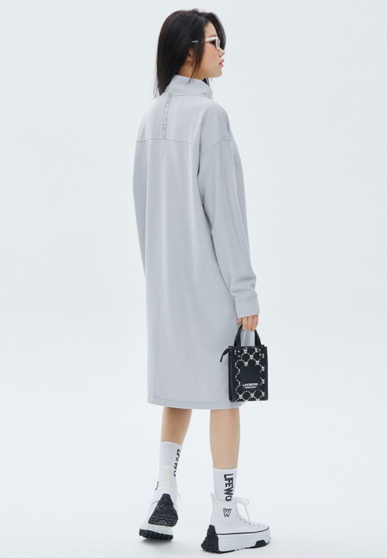 Silicon Wappen Half Zip Up One Piece