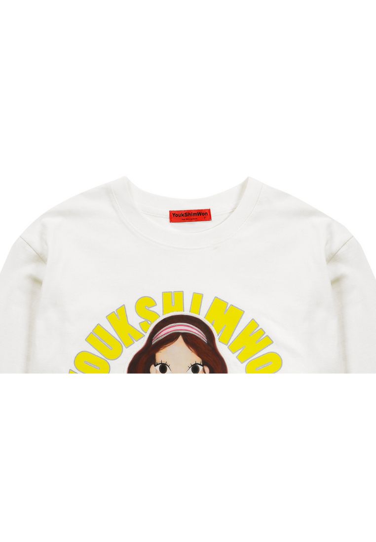 Simple Crop T-Shirt F Luna