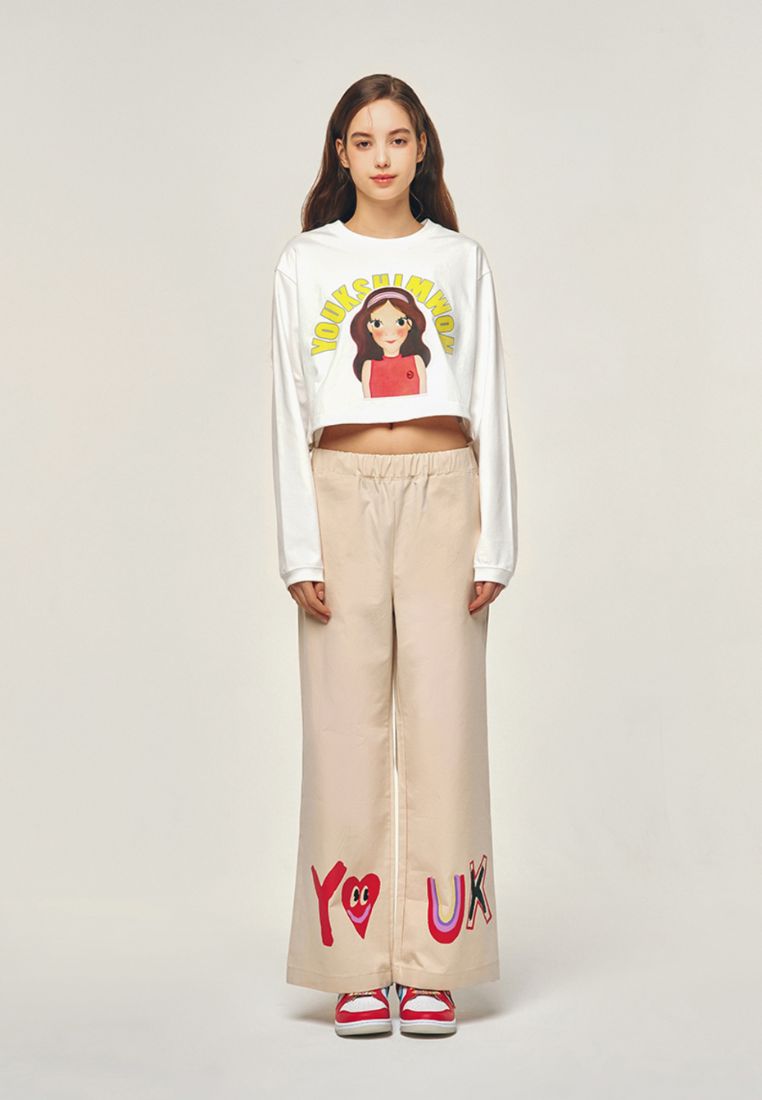Simple Crop T-Shirt F Luna