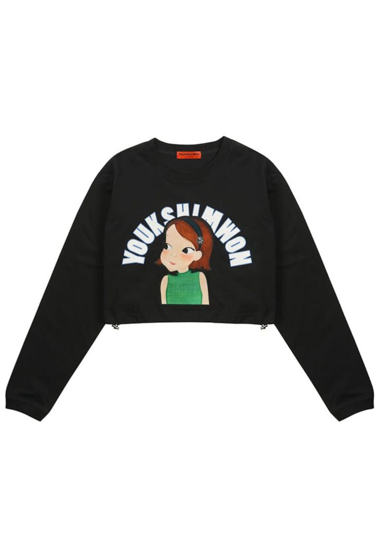 Simple Crop T-Shirt F Ria