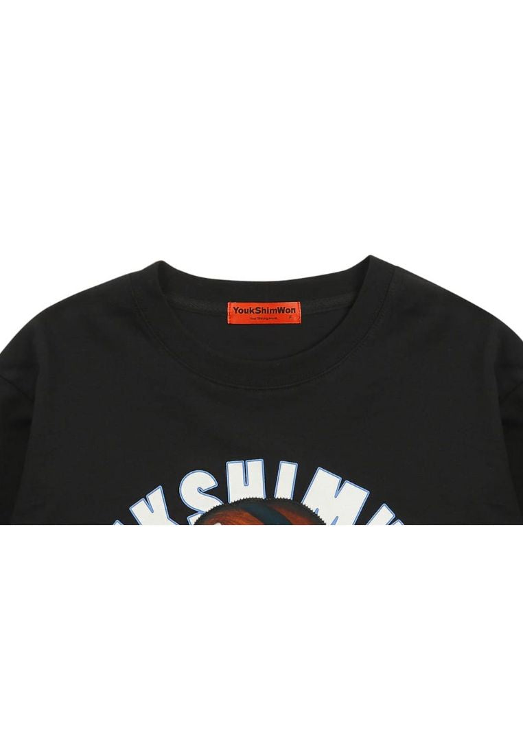 Simple Crop T-Shirt F Ria