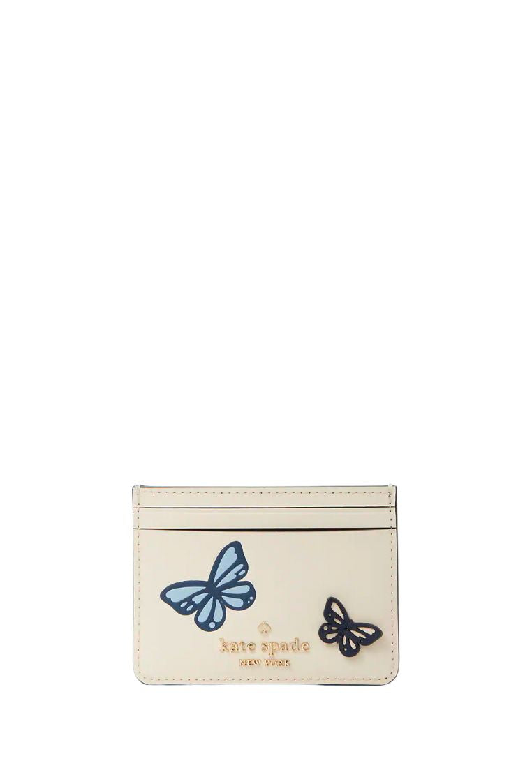 Small Slim Butterfly Card Holder