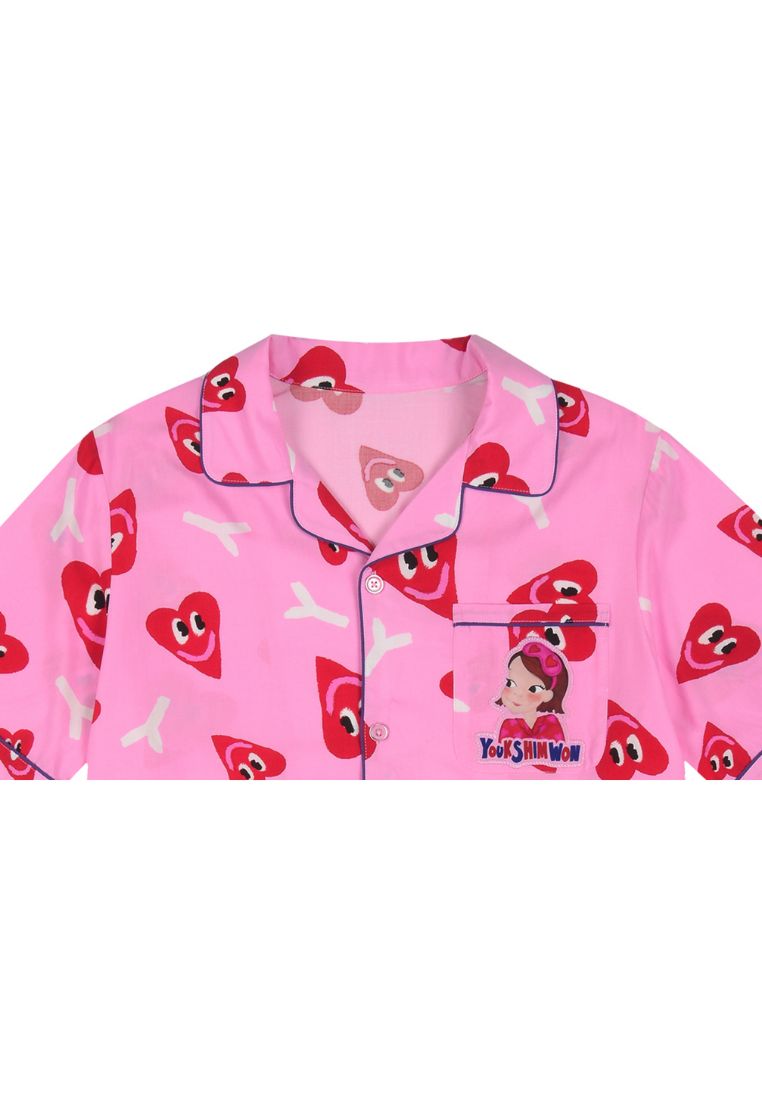 Soft Pajama Set Heart Ria