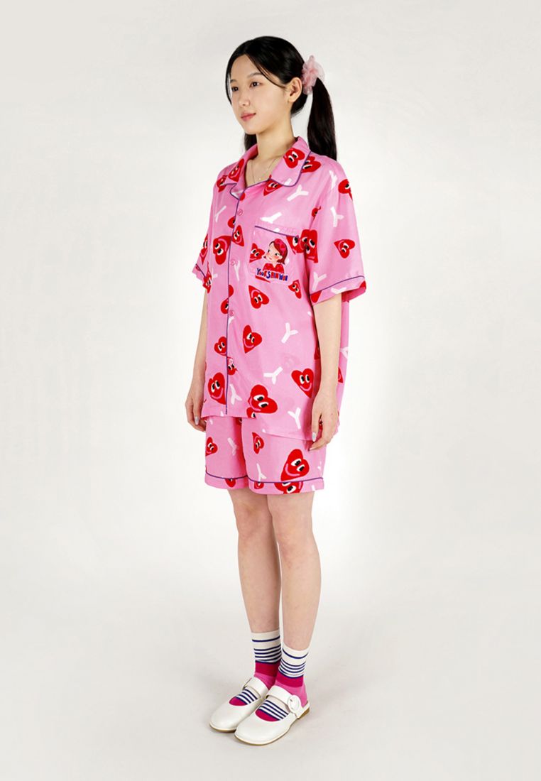 Soft Pajama Set Heart Ria