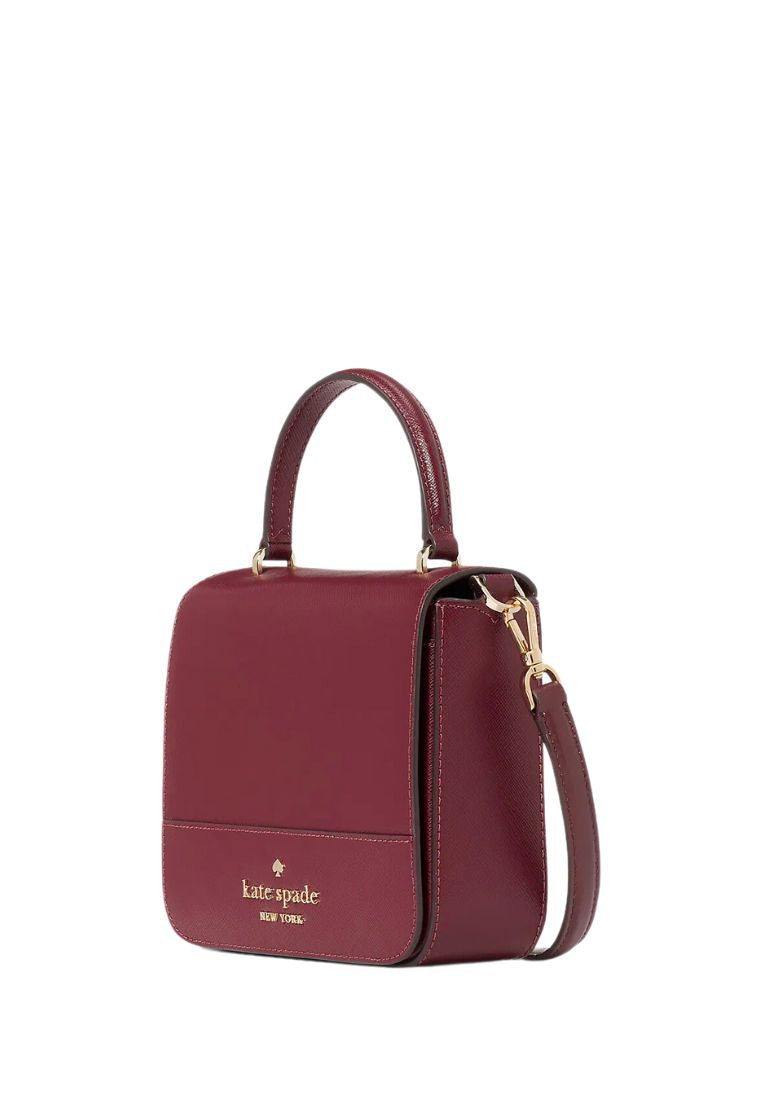 Staci Square Crossbody Deep Berry