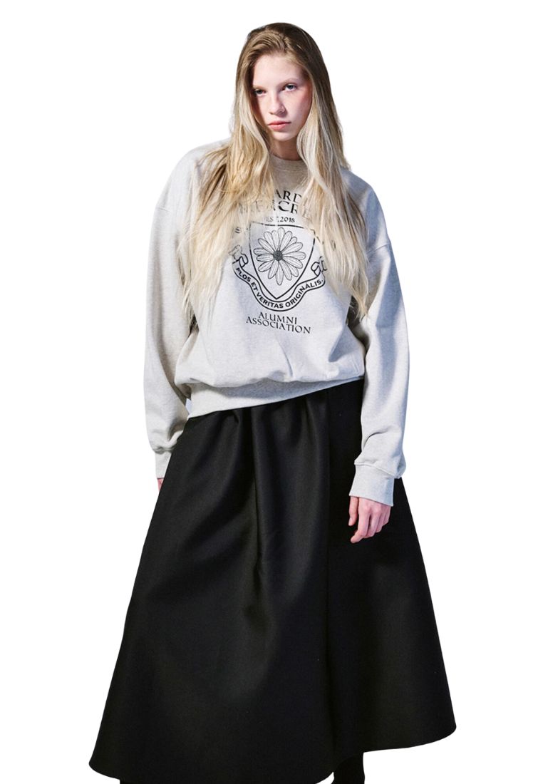 Sweatshirt Alumni Emblem Oatmeal Black