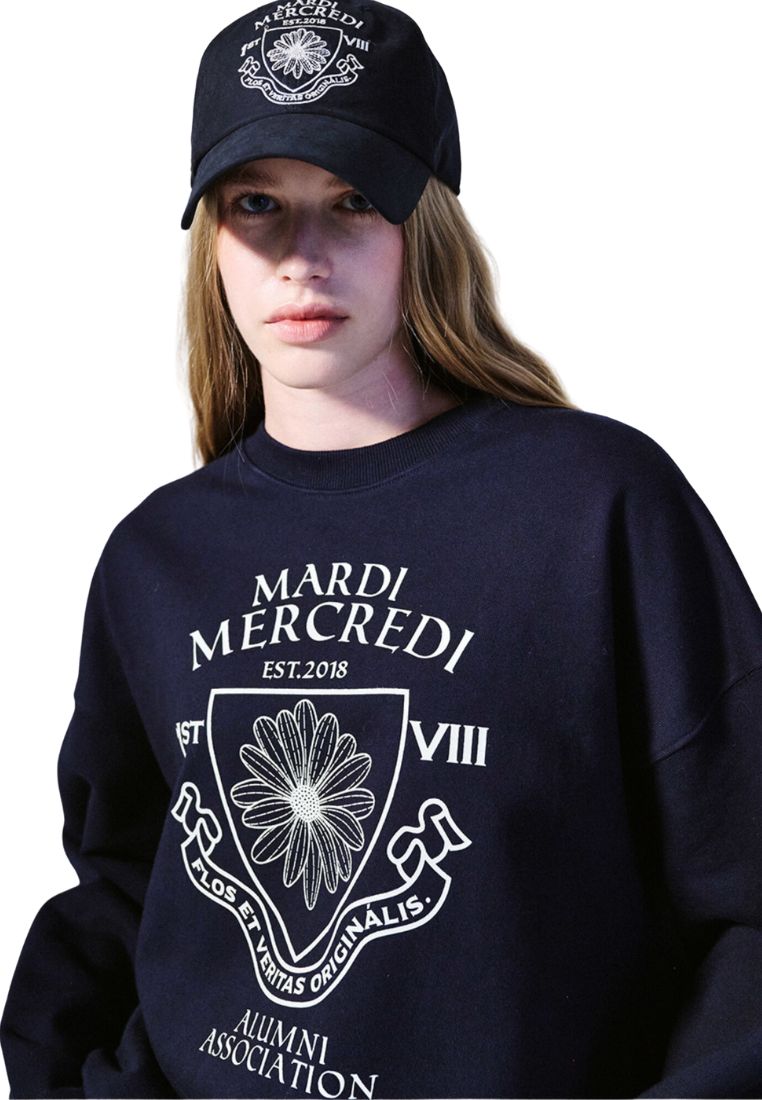 Sweatshirt Alumni Emblem Navy Ivory