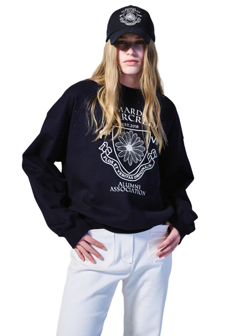 Sweatshirt Alumni Emblem Navy Ivory