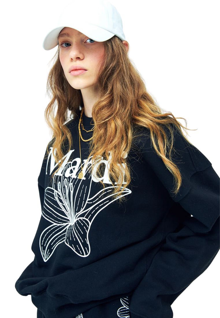 Sweatshirt Belle De Jour Black White