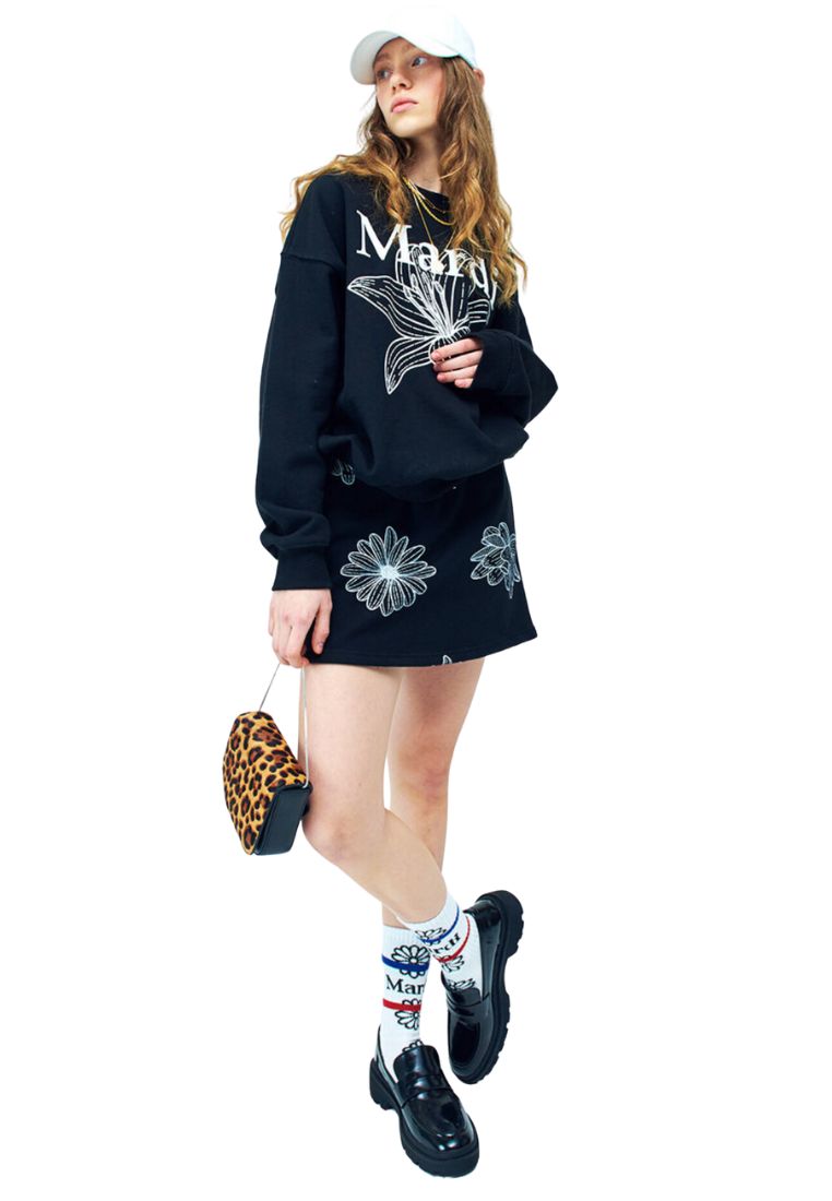 Sweatshirt Belle De Jour Black White