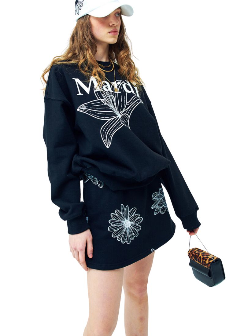 Sweatshirt Belle De Jour Black White