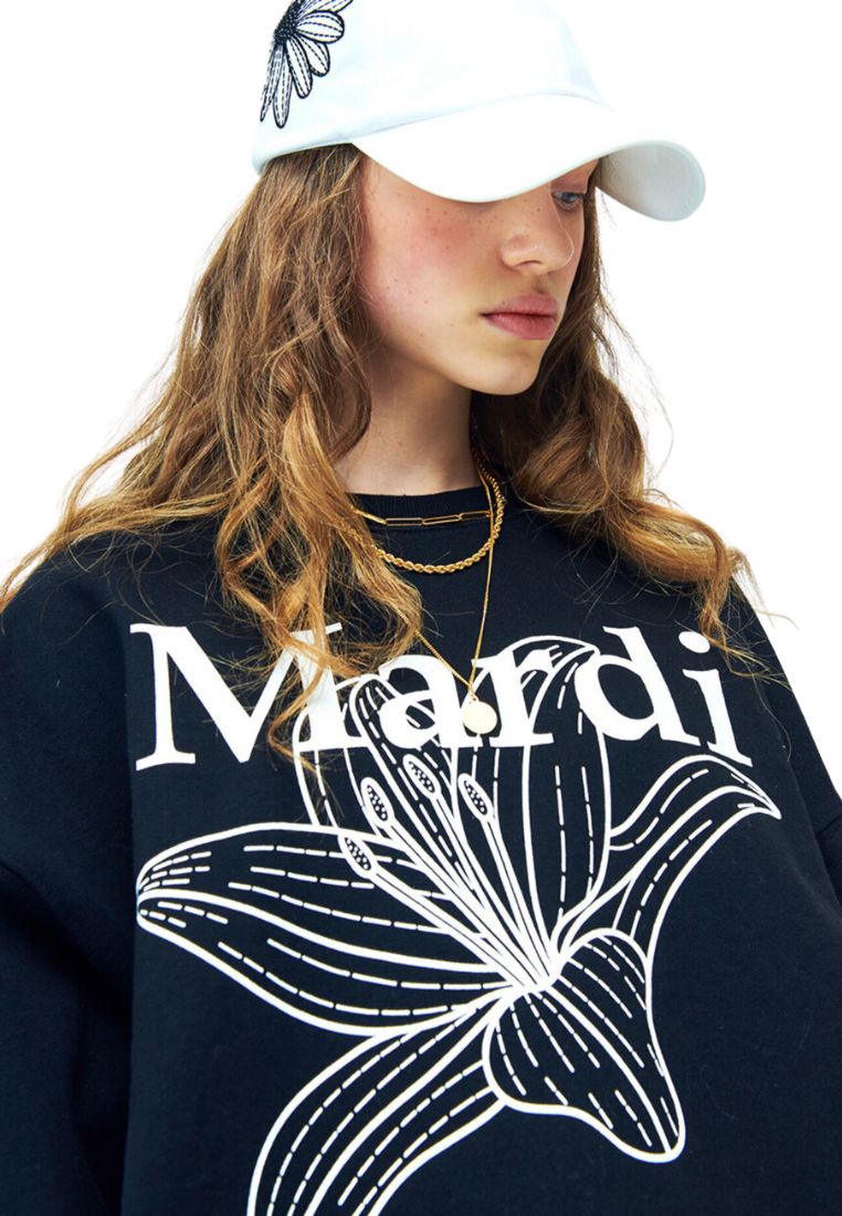 Sweatshirt Belle De Jour Black White