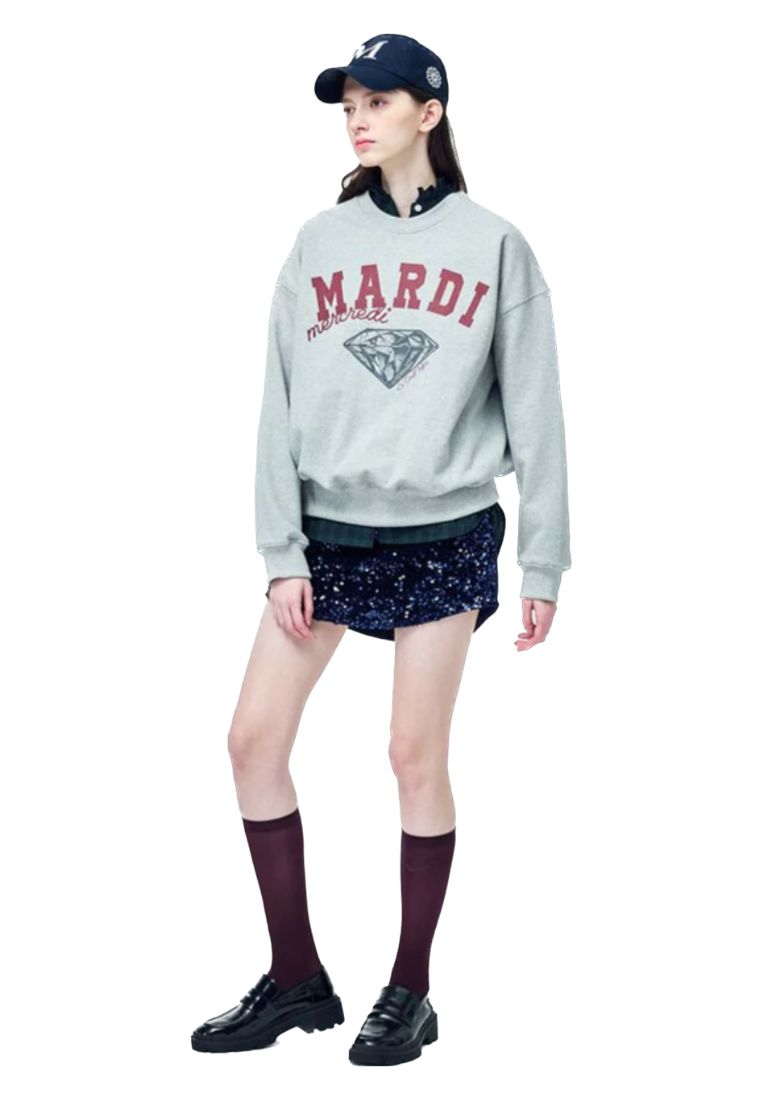 Sweatshirt Diamant Grey