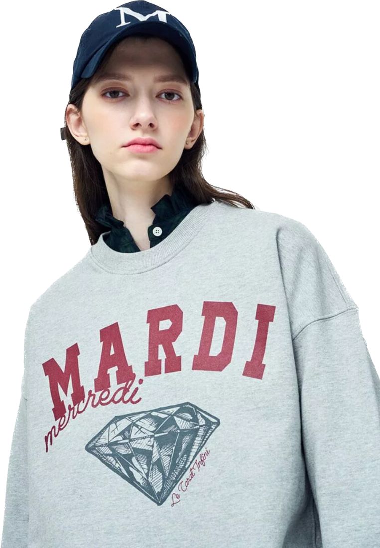 Sweatshirt Diamant Grey