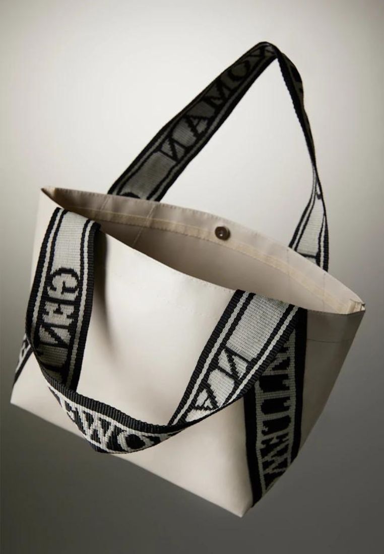 Tarpauline Tote Bag Cream