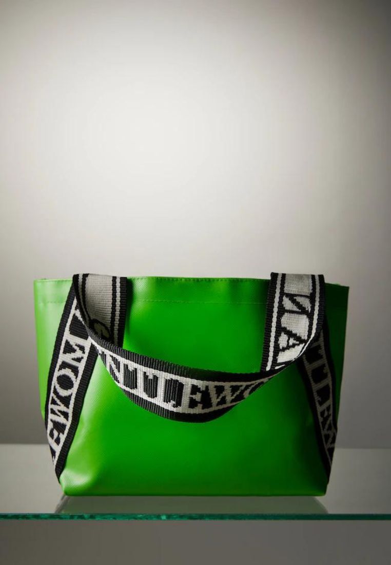 Tarpauline Tote Bag Green