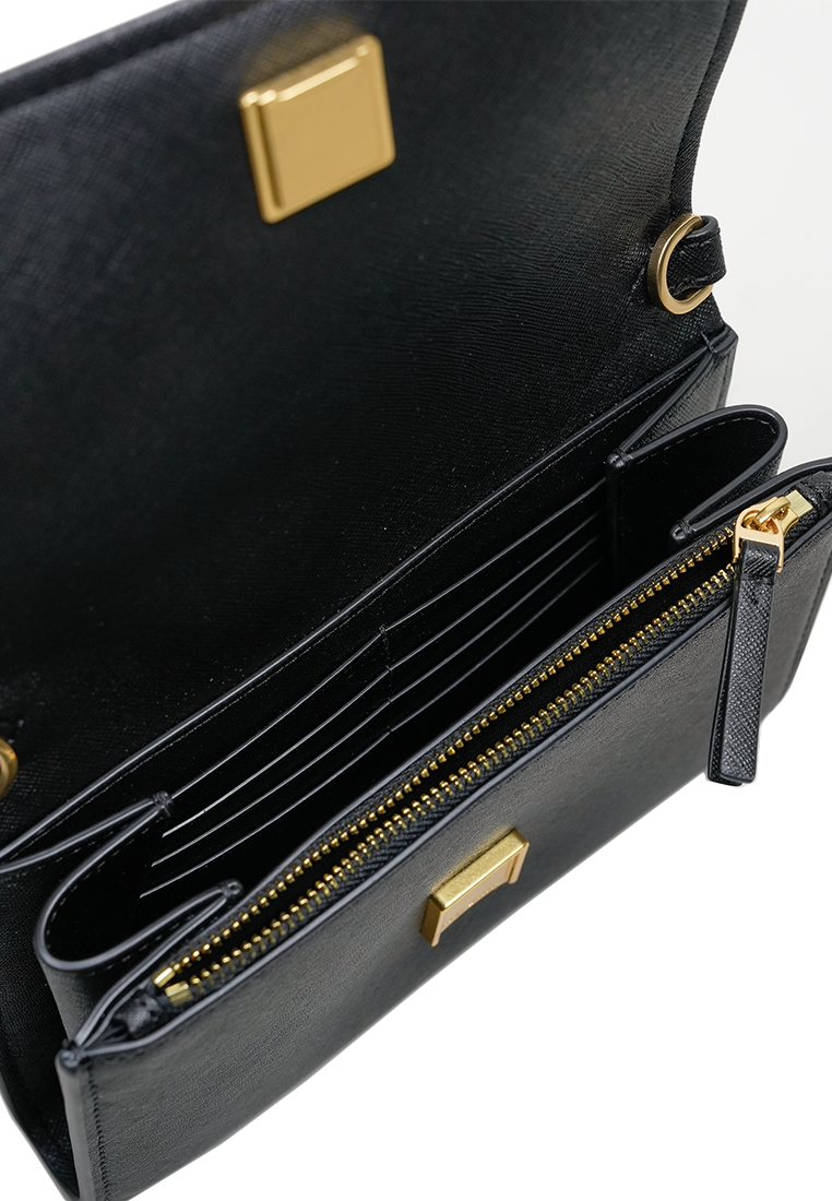Emerson Chain Wallet Black