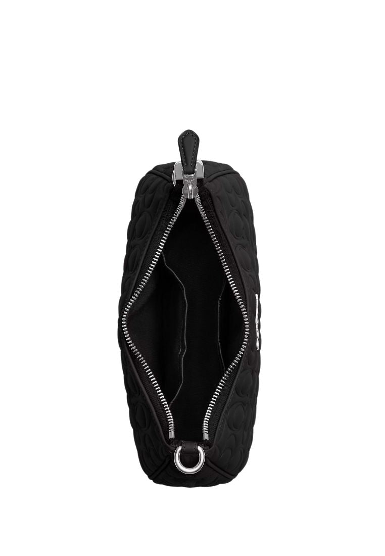 Teri Shoulder Bag In Signature Leather Black