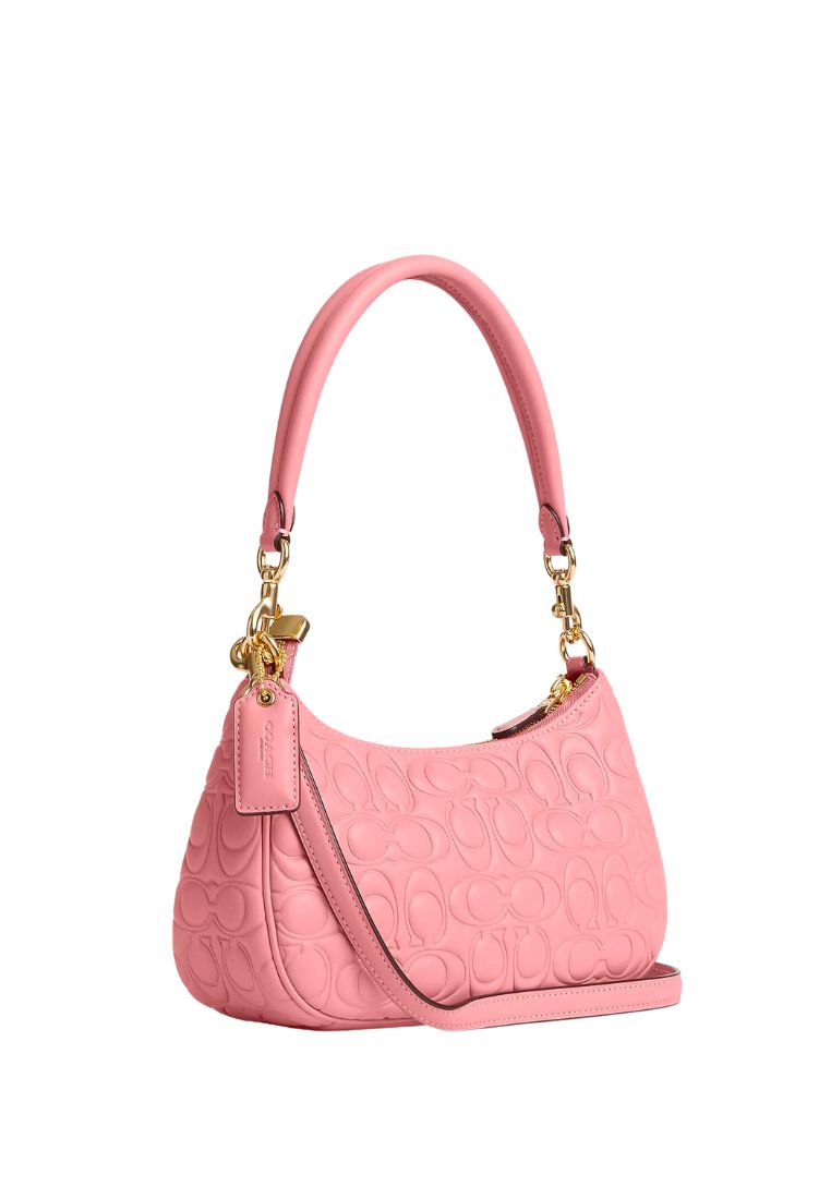 Teri Shoulder Bag In Signature Leather Light Blush
