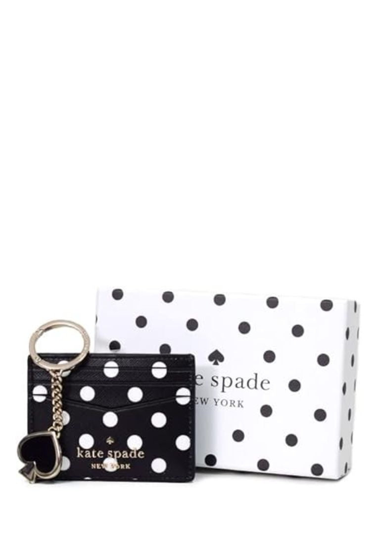 Cheers Boxed Card Holder & Keyfob Set Black Multi