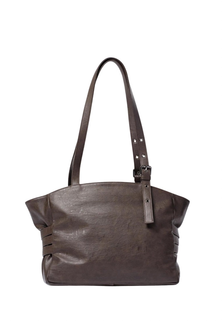 Trio Belt Corset Bag M Brushed Chocolate