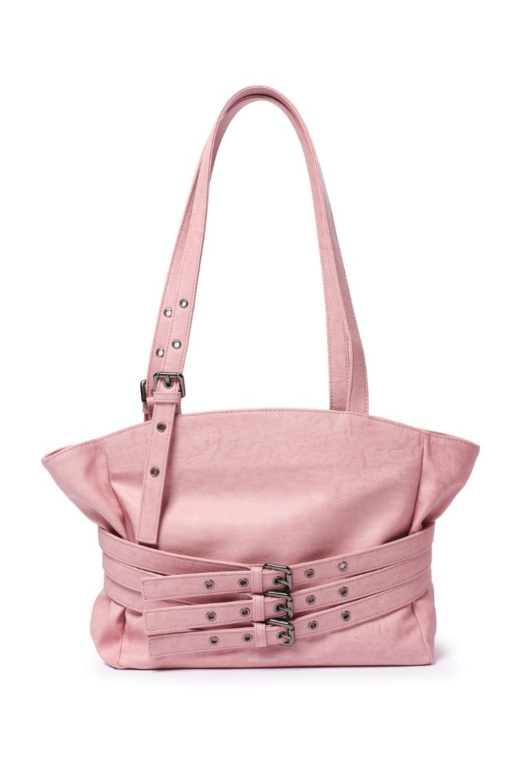 Trio Belt Corset Bag M Brushed Pink
