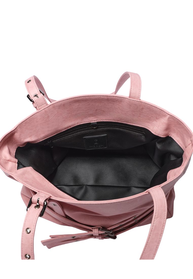 Trio Belt Corset Bag M Brushed Pink