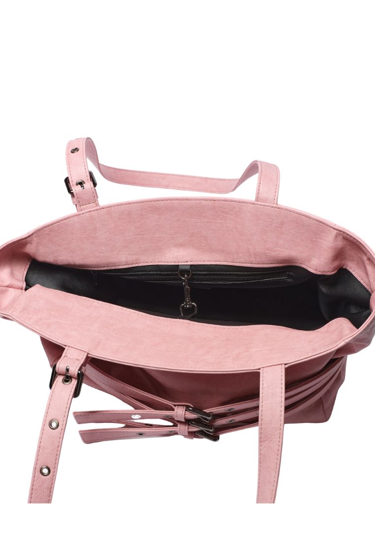 Trio Belt Corset Bag M Brushed Pink