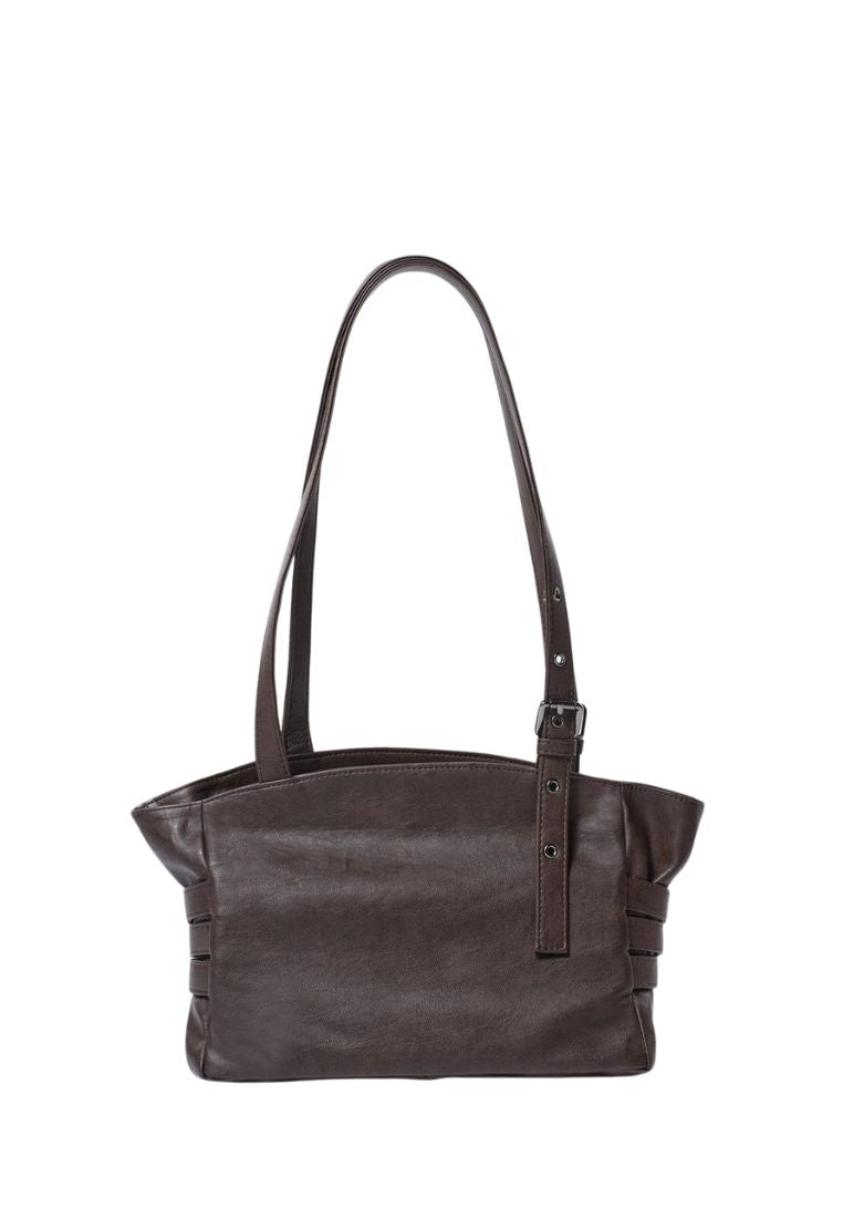 Trio Belt Corset Bag S Brushed Chocolate