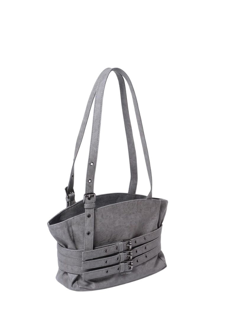 Trio Belt Corset Bag S Brushed Gray