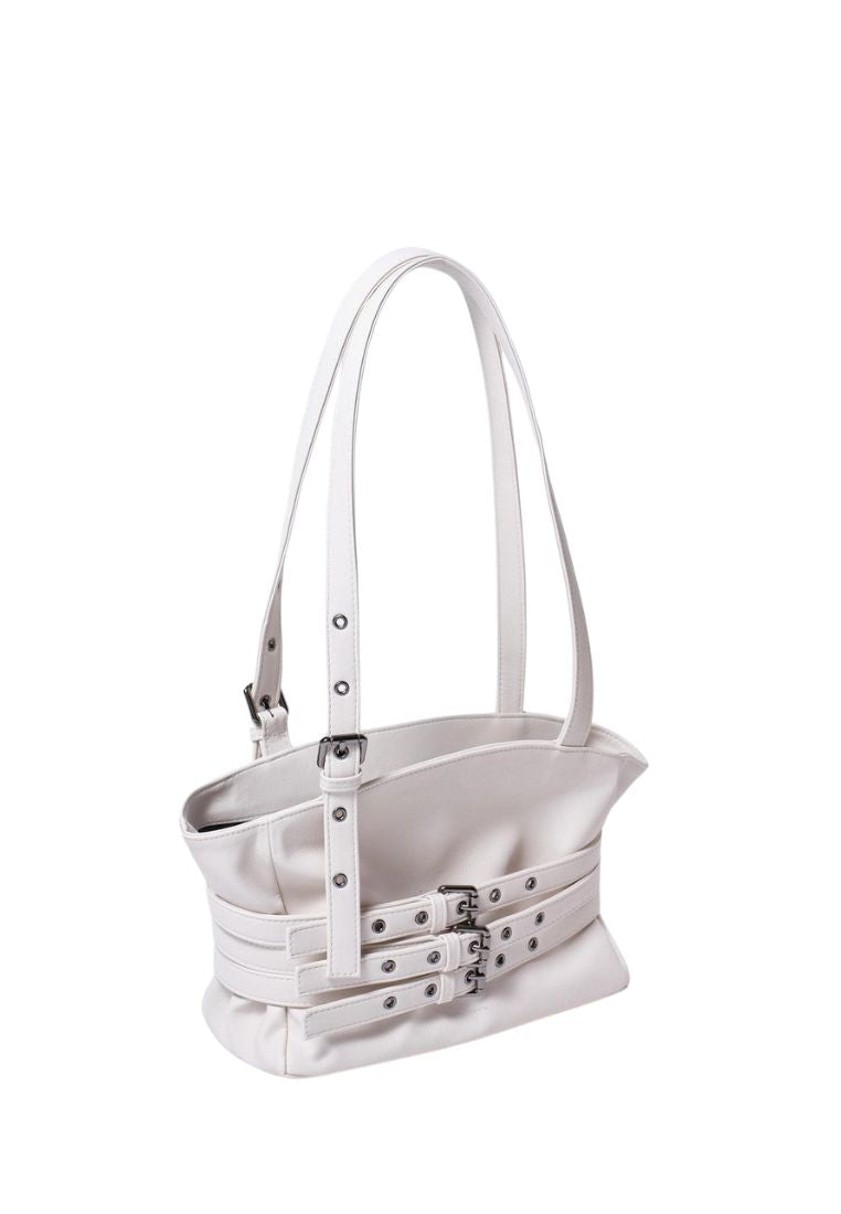 Trio Belt Corset Bag S Nappa Ivory