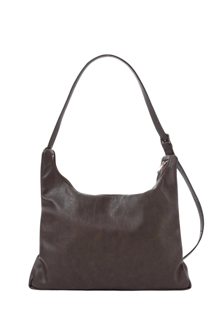 Trio Belt Mug Bag L Brushed Chocolate