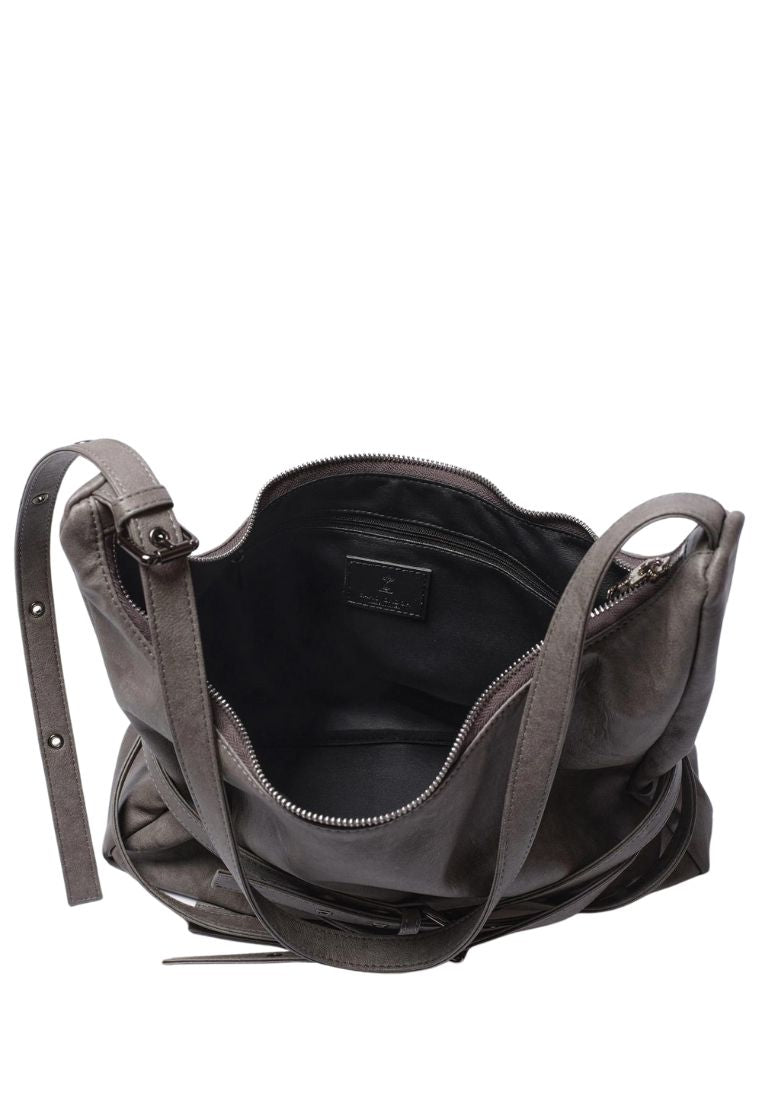 Trio Belt Mug Bag L Brushed Gray