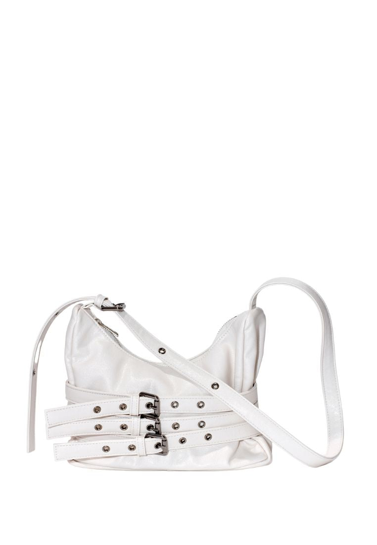 Trio Belt Mug Bag M Goat Cream