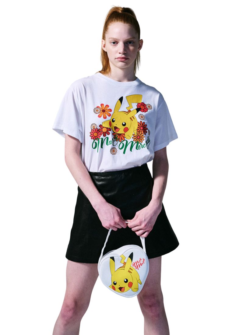 Tshirt Blossom Pikachu White