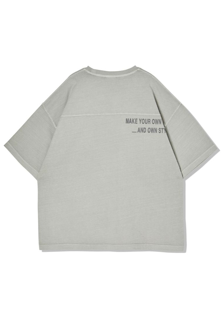 University Pigment T-Shirt Stone