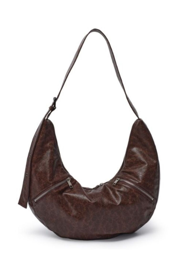 Apple Sling Bag M Savage Brown