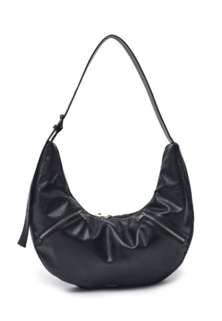 Apple Sling Bag M Nappa Black