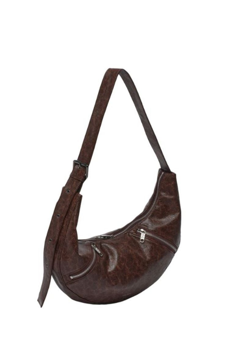 Apple Sling Bag L Savage Brown