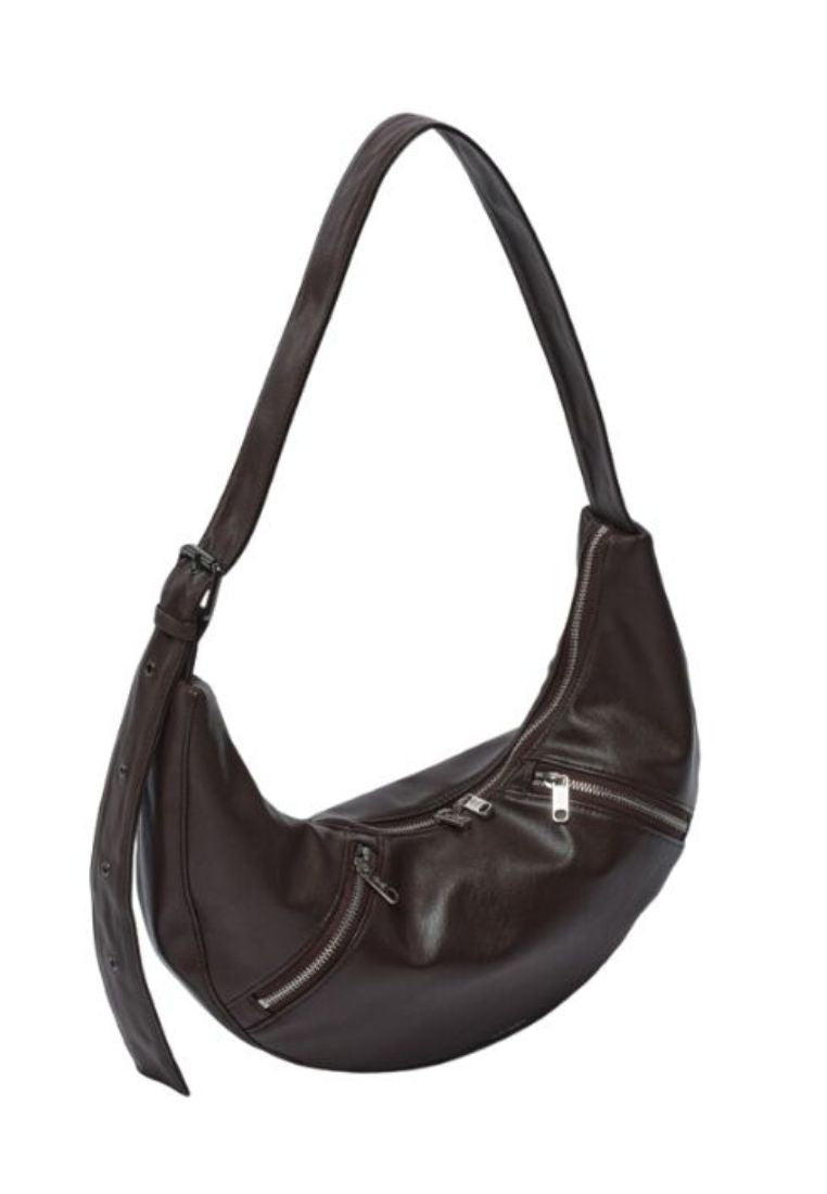 Apple Sling Bag M Nappa Choco