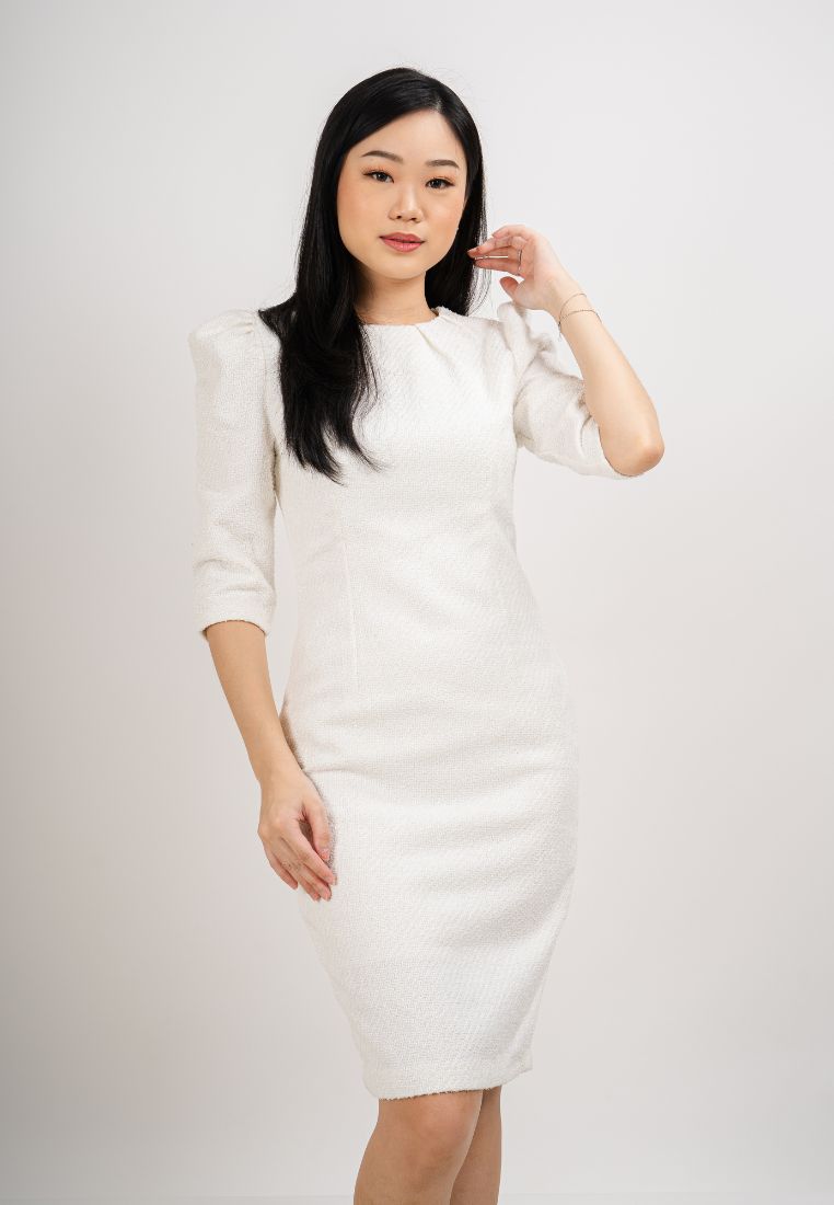 Allure Pearl Midi Dress