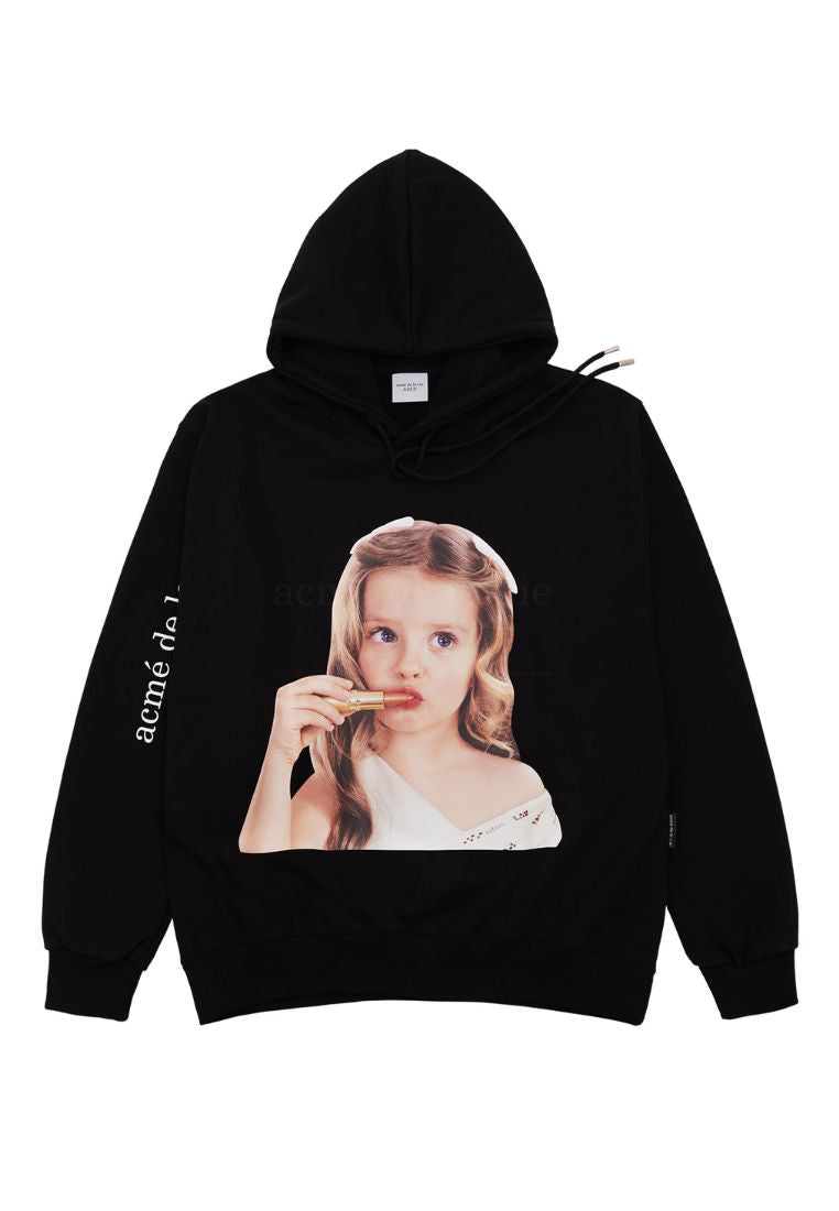 Baby Face Hoodie Black Lipstick