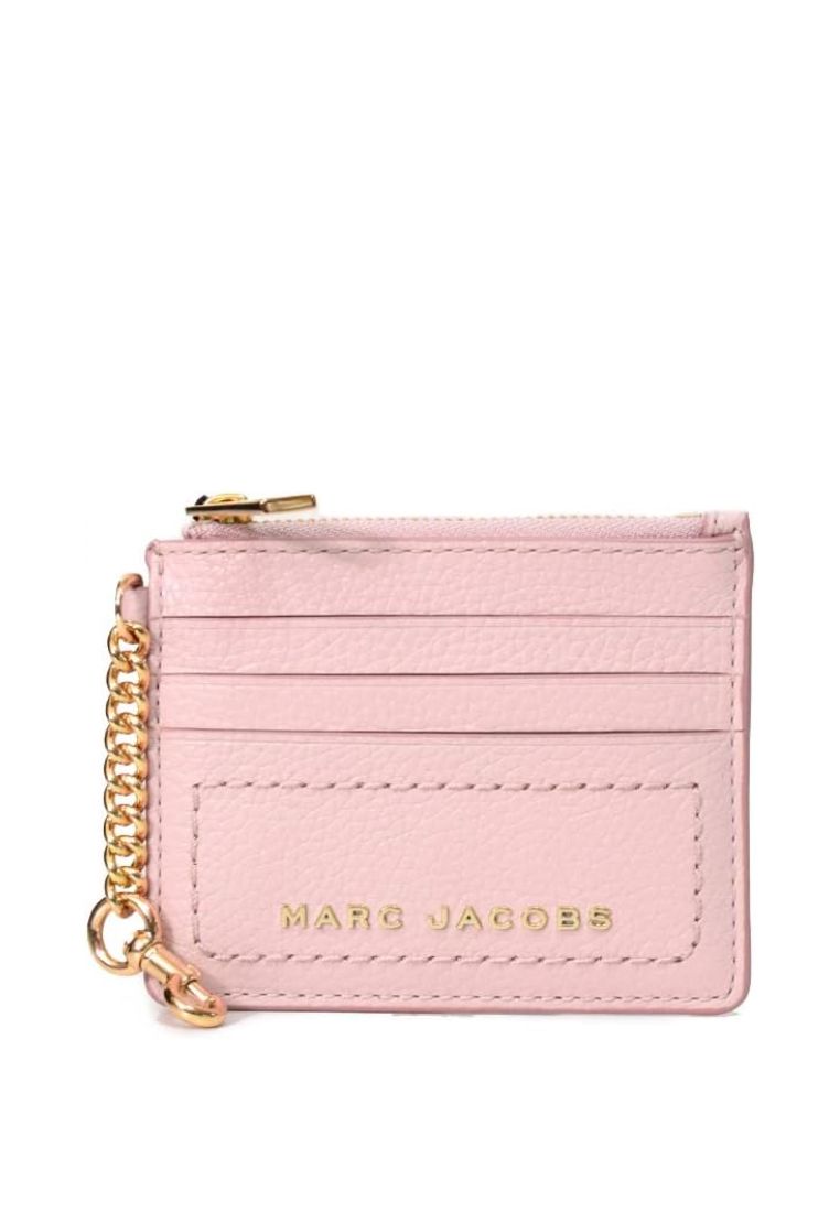 Card Case with Clip Peach Whip