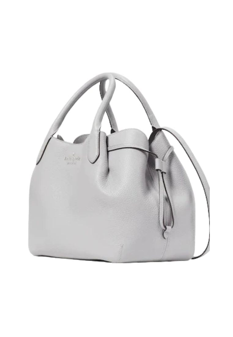 Dumpling Large Satchel Mountain Grey