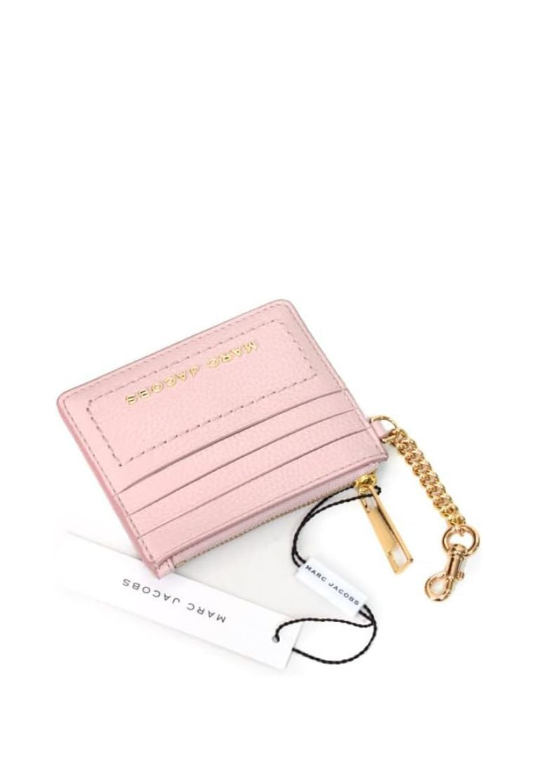 Card Case with Clip Peach Whip