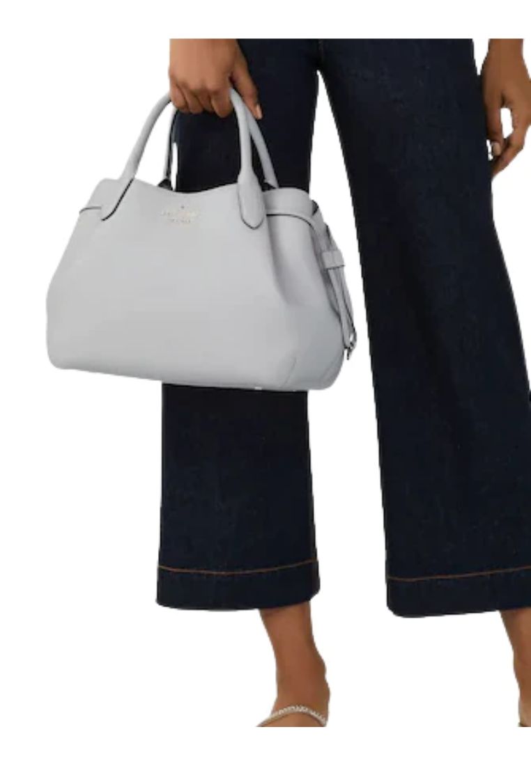 Dumpling Large Satchel Mountain Grey
