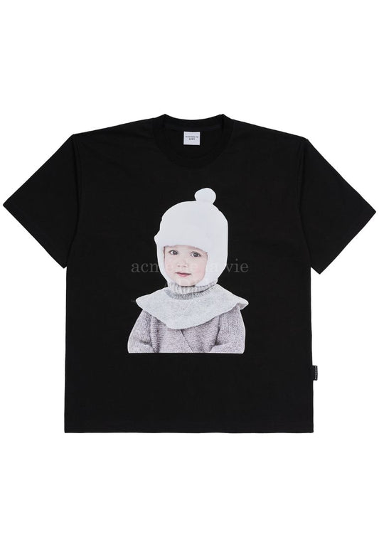 Baby Face WHITE BOY Short Sleeve T-Shirt Black