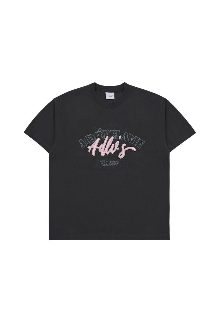 A Logo Monogram Embossing Charcoal