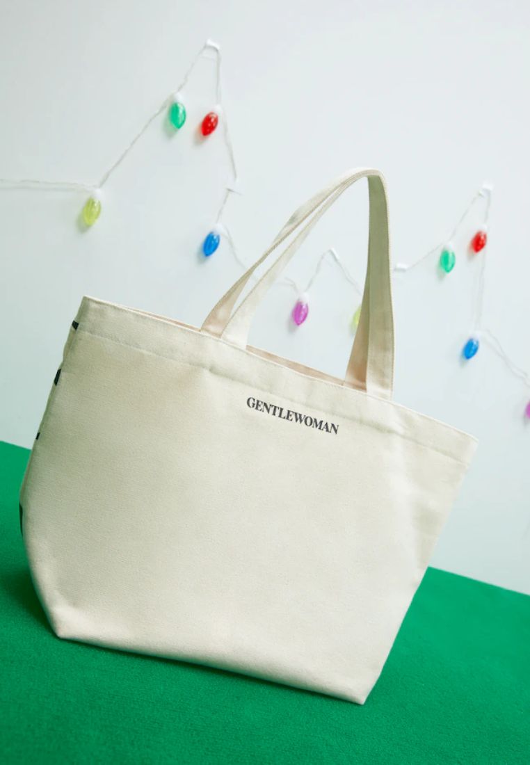 Denim Butterfly Patch Tote Bag